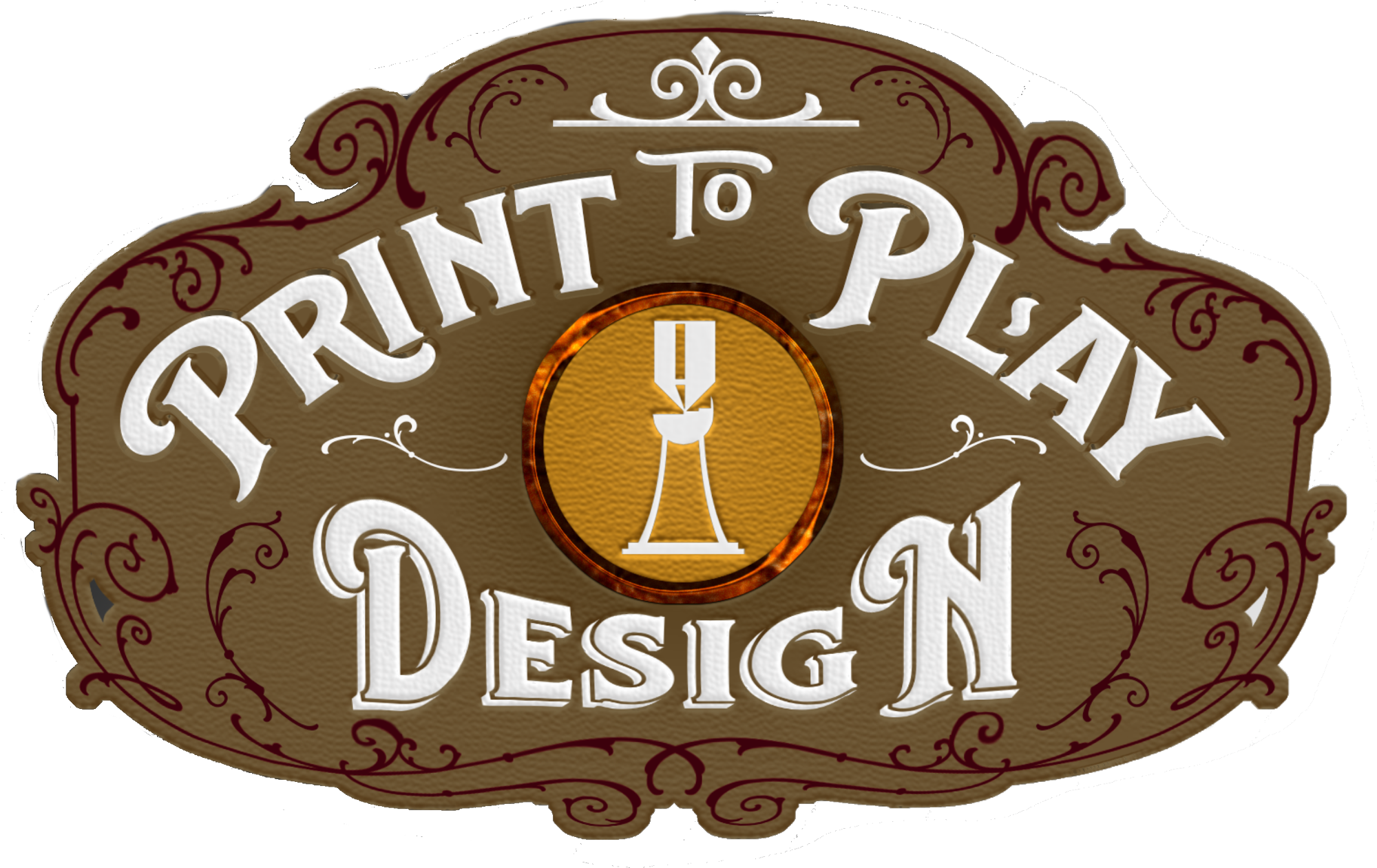 Print to Play Design logo